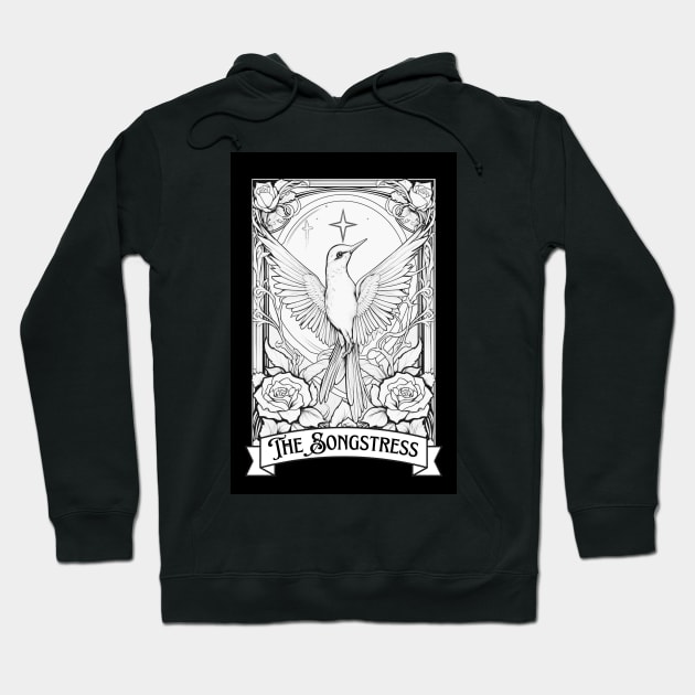 Songbird Tarot Card Hoodie by Prism Chalk House